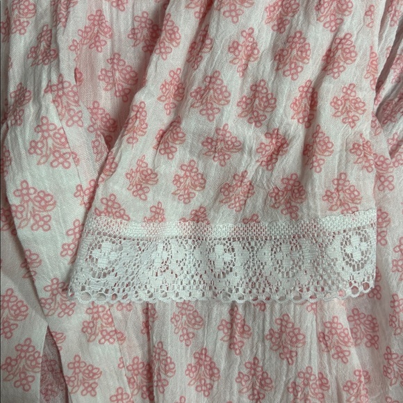 Oscar de laRenta pink label nightie and robe - Picture 3 of 6